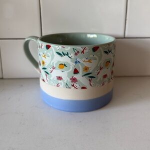Prima Design Ceramic Cat Mug 18oz – Kitty with Watermelon Strawberry Lemon Cup